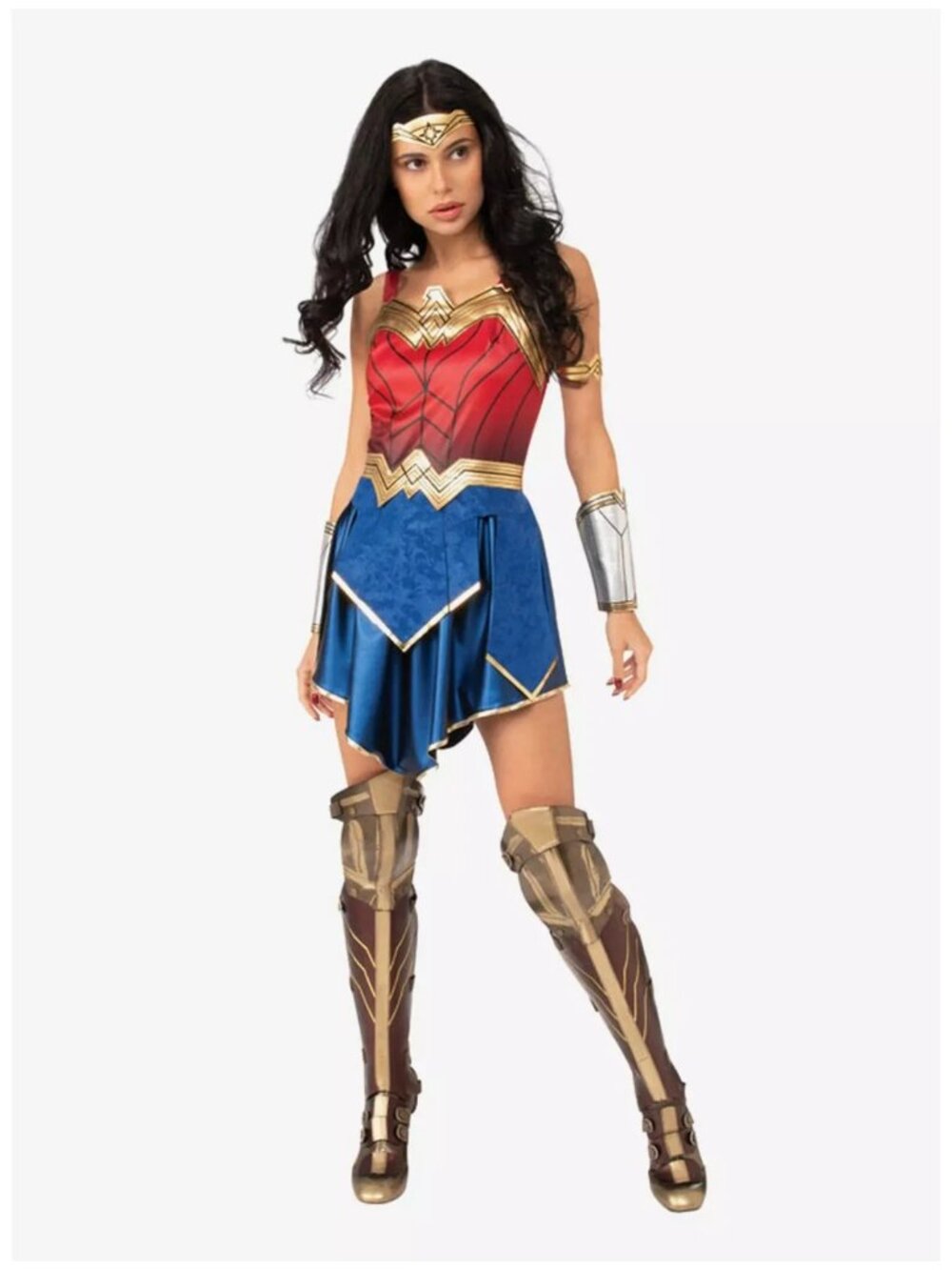 Deluxe Wonder Woman WW84 Costume DC Comics Superhero Cosplay SMALL 2-4